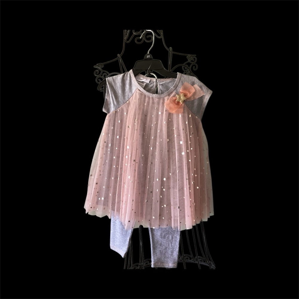 Bonnie Jean Gray and Pink Starry Set